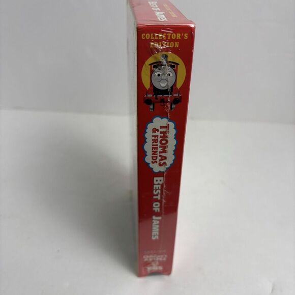 Thomas & Friends - Best of James VHS (2002) And Train Collectors Edition Sealed - Picture 3 of 6